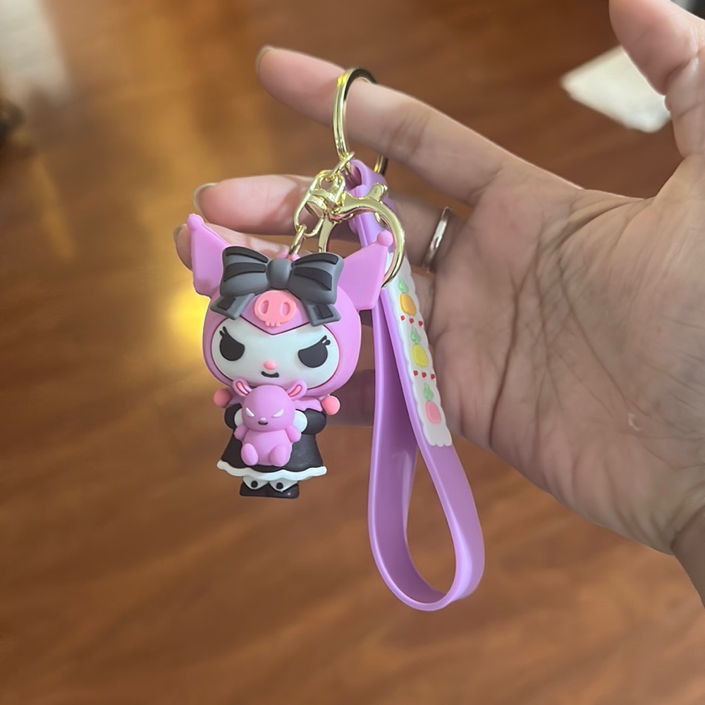 Kuromi Baku Keychain
